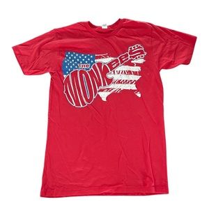 The Monkees Official Concert T-Shirt: 2012 Tour: Band Merch: Classic Rock